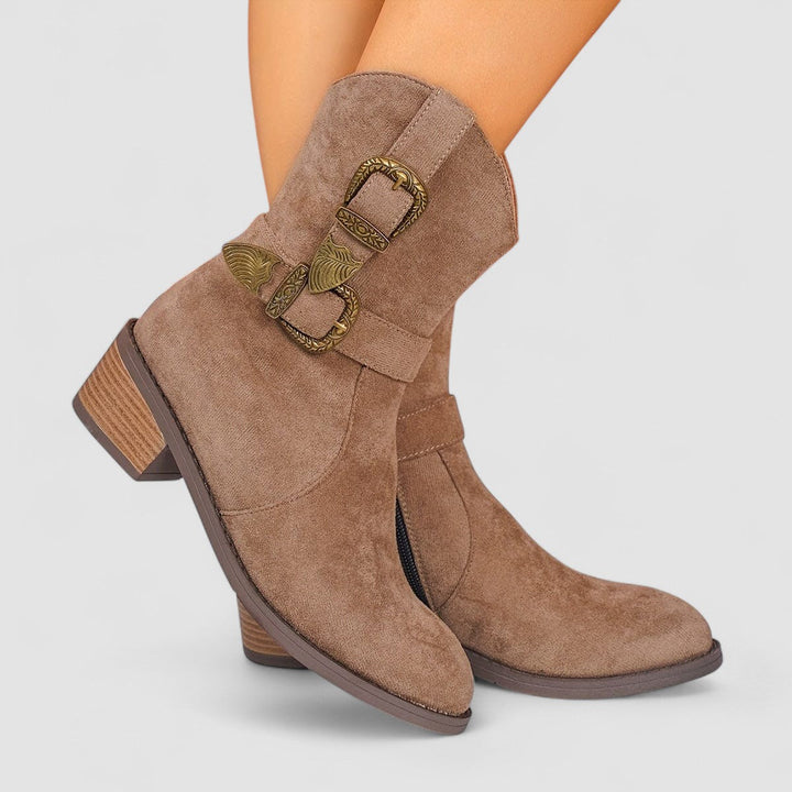 DELACROIX | Bottes Western Orthopédiques Rosa