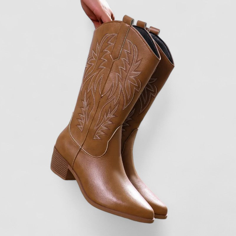 DELACROIX | Bottes Western Orthopédiques Claire
