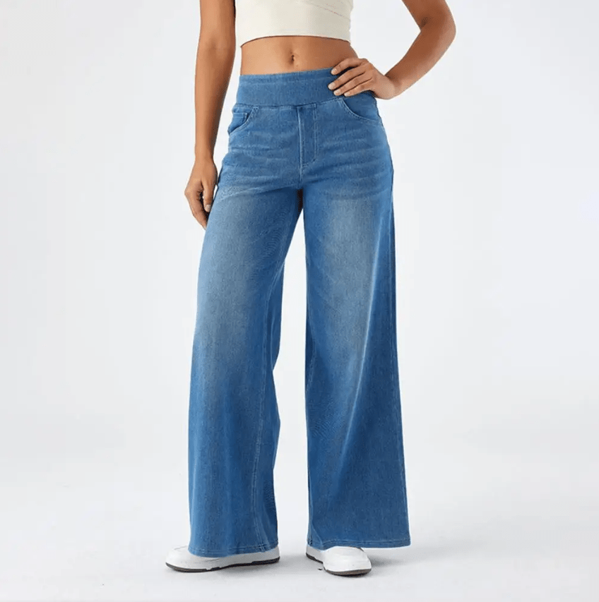 DELACROIX | PANTALON CONFORTABLE AVEC TAILLE ÉLASTIQUE