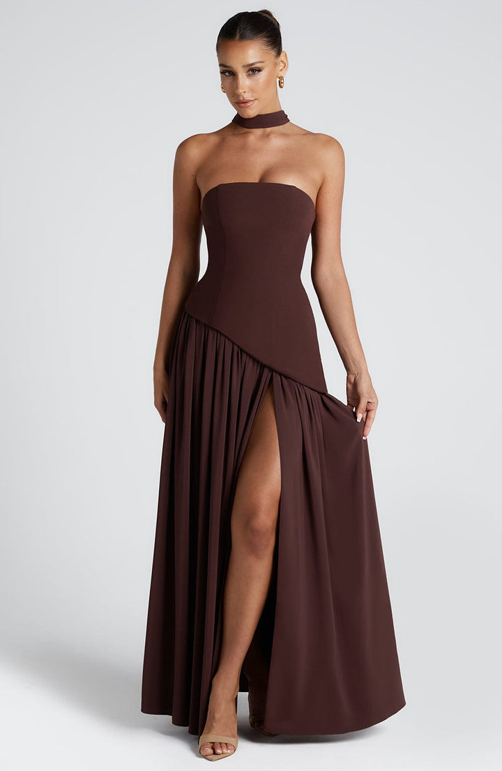 DELACROIX | ROBE MAXI ÉLÉGANTE